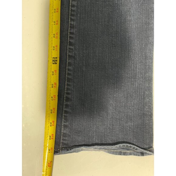 CHICO’S PLATINUM DENIM WOMEN'S DARK WASH BLUE JEANS SIZE 0.5/6 REG - Picture 12 of 14